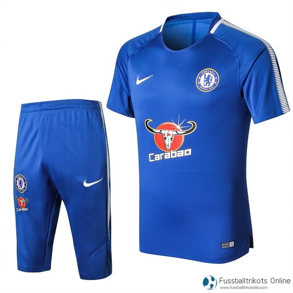 Chelsea Training Shirts Set Komplett 2017-18 Blau Fussballtrikots Günstig